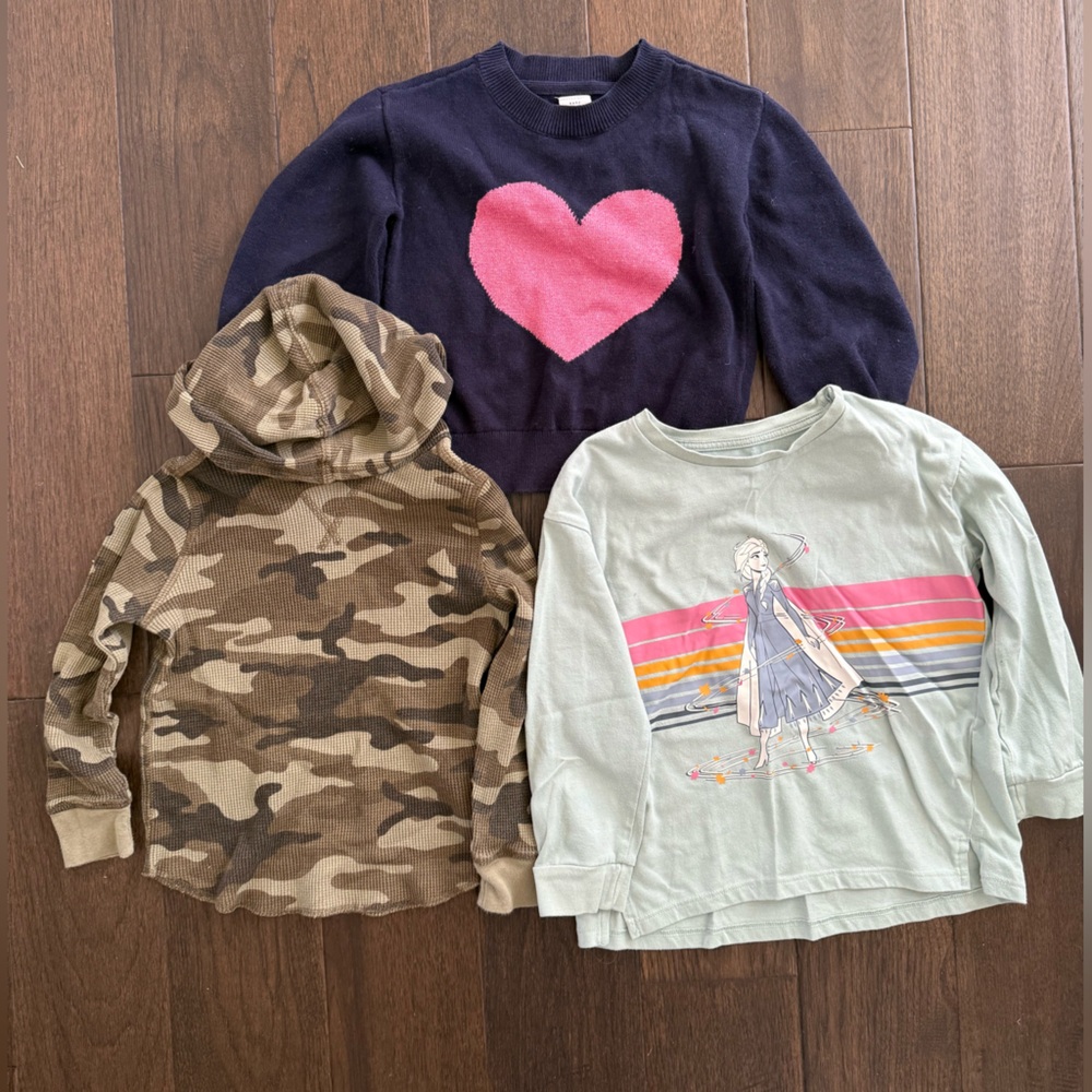 Gap & Joe Fresh tops 5T EUC